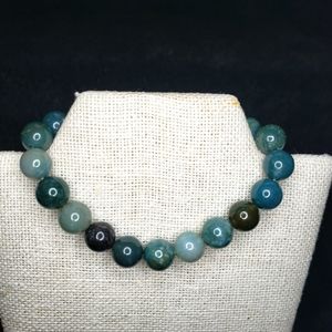 Moss agate bracelet